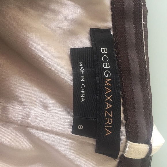 BCBGMaxAzria silk strapless dress - Picture 4 of 5